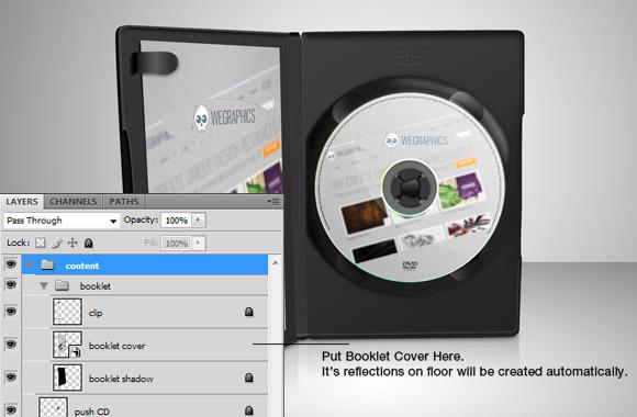 Large Dvd Case Mock-up