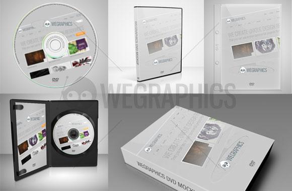 Large Dvd Case Mock-up