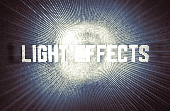 Large Energy light effects brushes