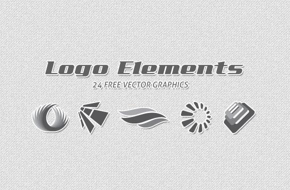 Large 24 Free Vector Logo Elements