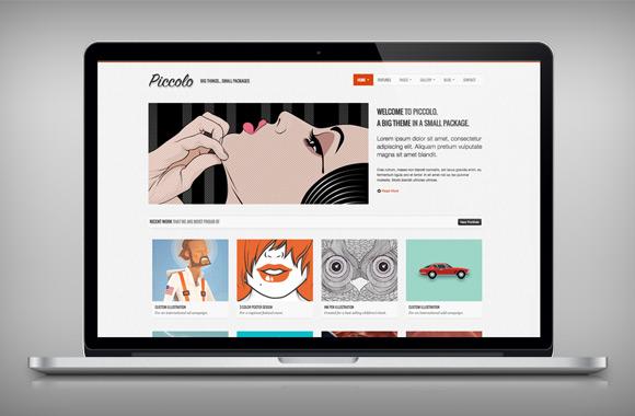 Large Piccolo - A Free Bootstrap HTML Theme