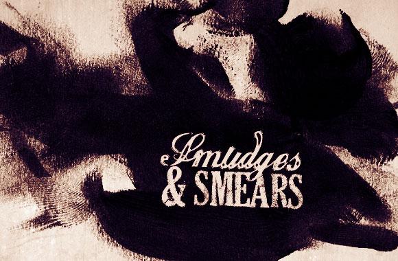 Large Smudges and Smears Photoshop Brush Set