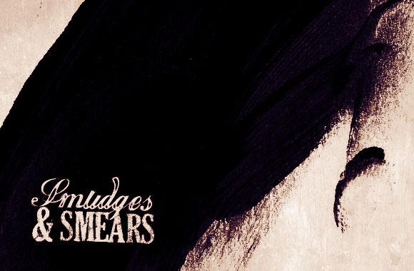 Large Smudges and Smears Photoshop Brush Set