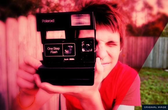 Large Toy Camera - Lomo Style Photoshop Actions